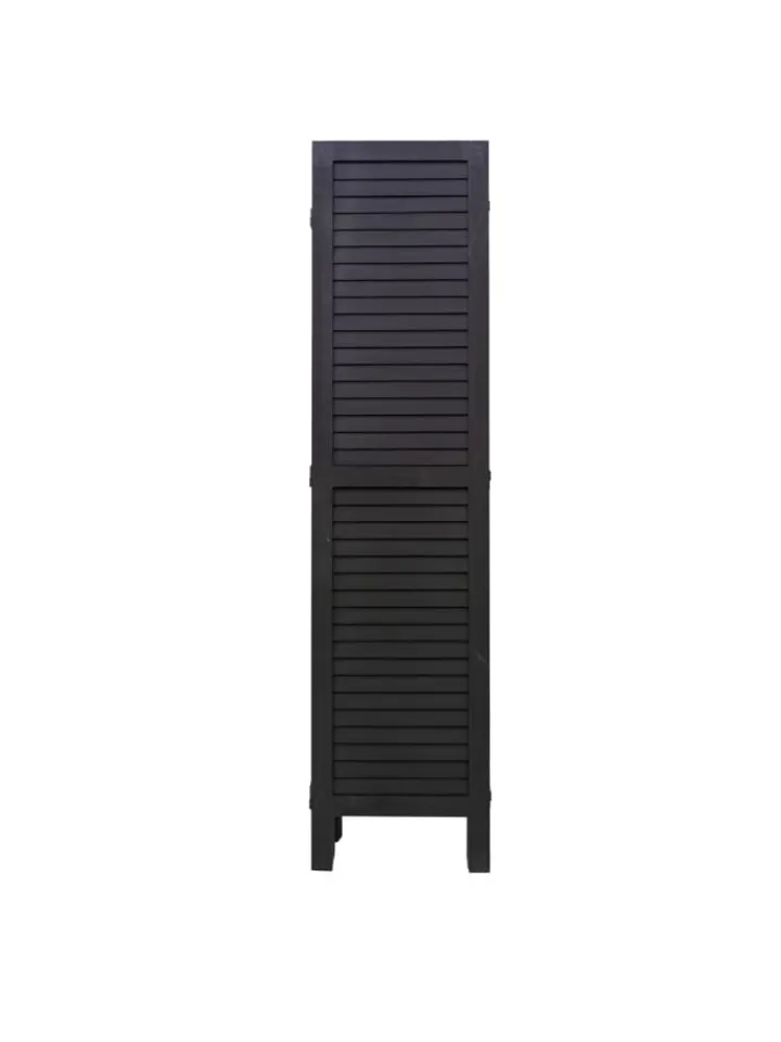 MCW Paravents<Paravent G30 im Shabby-Look, Anthrazit