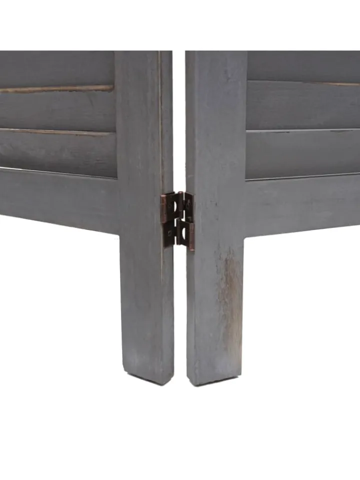 MCW Paravents<Paravent G30, Shabby-Look, Grau