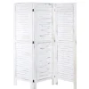 MCW Paravents<Paravent G30, Shabby-Look, Weiß