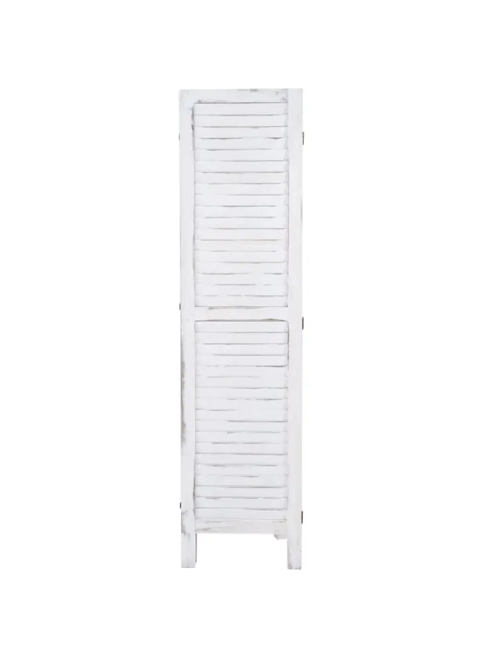 MCW Paravents<Paravent G30, Shabby-Look, Weiß