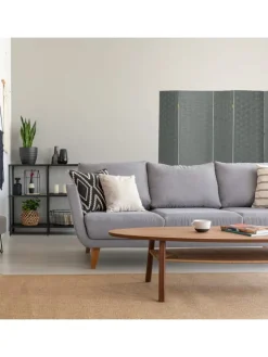 relaxdays Paravents<Paravent in Grau - (B)320 x (H)170cm