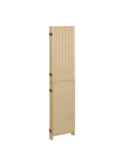 relaxdays Paravents<Paravent in Natur - (B)182 x (H)180 cm