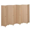 relaxdays Paravents<Paravent in Natur - (B)320 x (H)170cm