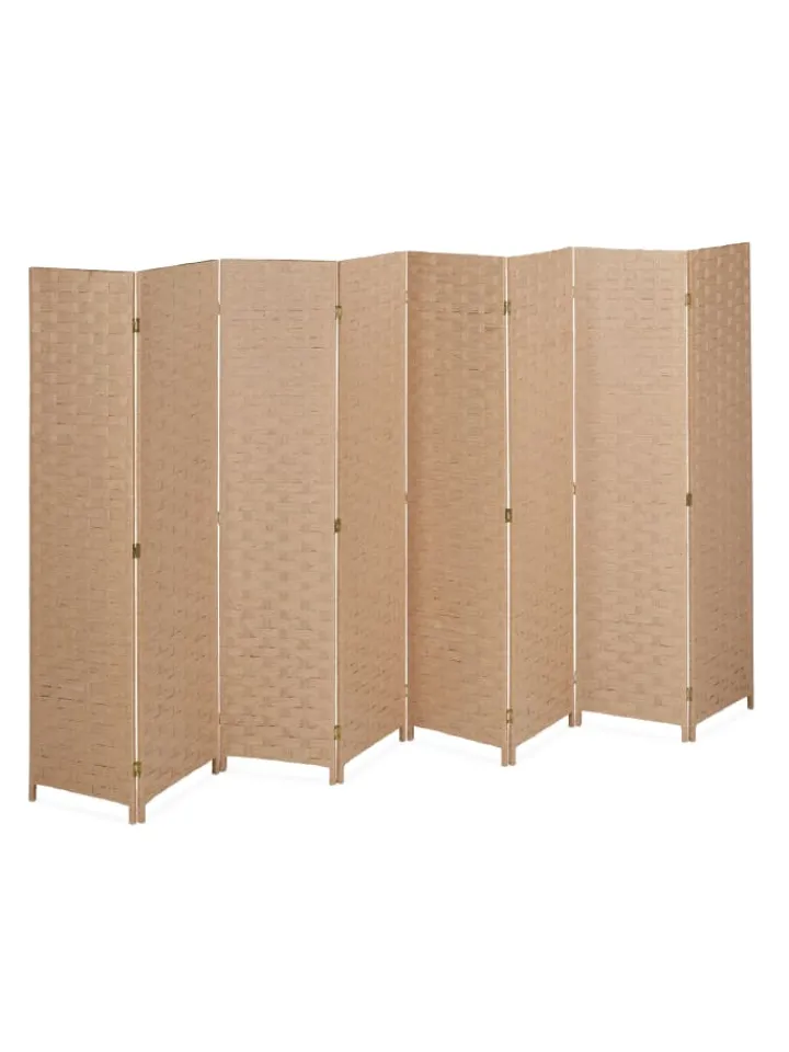 relaxdays Paravents<Paravent in Natur - (B)320 x (H)170cm
