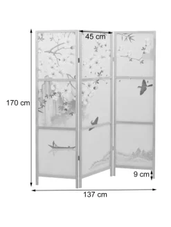 MCW Paravents<Paravent O70 Naturmotive 170x137cm, Berge