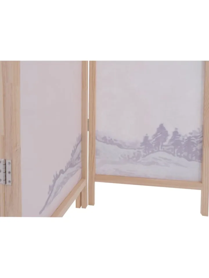 MCW Paravents<Paravent O70 Naturmotive 170x137cm, Flusslandschaft