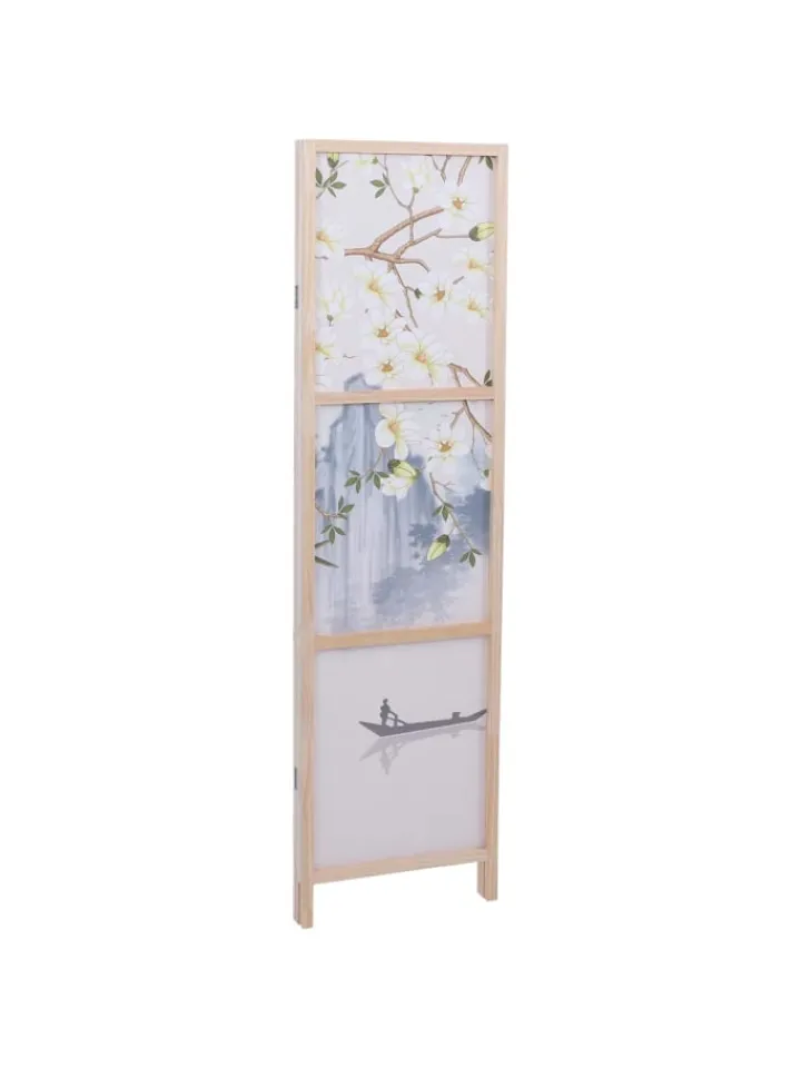MCW Paravents<Paravent O70 Naturmotive 170x137cm, Flusslandschaft
