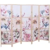 MCW Paravents<Paravent O70, Naturmotive 170x227cm, Blumen