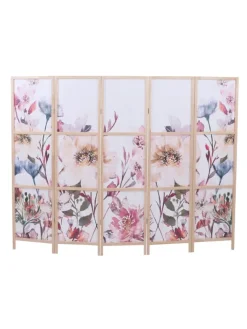 MCW Paravents<Paravent O70, Naturmotive 170x227cm, Blumen