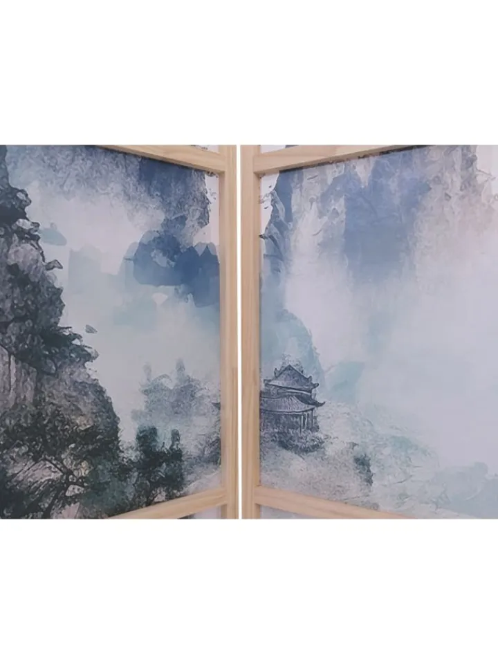 MCW Paravents<Paravent O70, Naturmotive 170x227cm, Berge