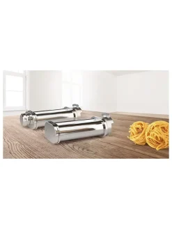 Bosch Kleingeräte Küchenelektronik<Pastavorsätze "PastaPassion" in Chrom - 2 Stück