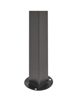 Beliani Gartenmöbel<Pavillon NARO in Grau/Schwarz - (W) 240 x (H) 245 x (L) 148 cm