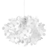 Beliani Decken- & Hängeleuchten<Pendelleuchten LAMONE in Weiß - (W) 40 x (H) 120 x (L) 40 cm