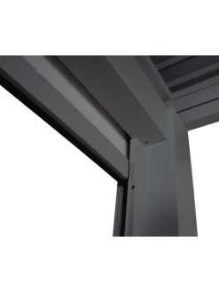 MCW Gartenmöbel<Pergola L46 11cm-Alu-Gestell, sturmfest, Anthrazit