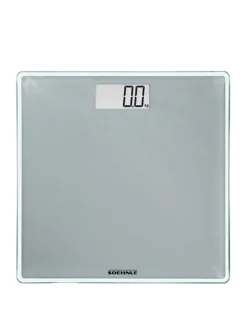 Soehnle Pflege & Gesundheit<Personenwaage "PWD Style Sense Compact 300" in Grau - (L)33,5 x (B)32,5 cm
