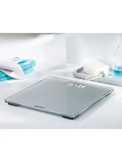 Soehnle Pflege & Gesundheit<Personenwaage "PWD Style Sense Compact 300" in Grau - (L)33,5 x (B)32,5 cm