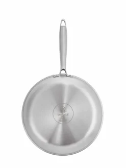 Laguiole Kochgeschirr<Pfanne "Poèle" in Silber - Ø 24 cm