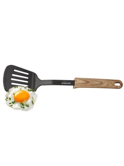Stoneline Kochgeschirr<Pfannenwender in Schwarz/ Hellbraun - (L)33 cm