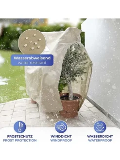 Wenko Pflanzen & Zubehör<Pflanzenschutz in Beige - (B)240 x (H)200 cm