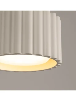 Nice Lamps Decken- & Hängeleuchten<Plafond ZORA 1 beige H 6 cm