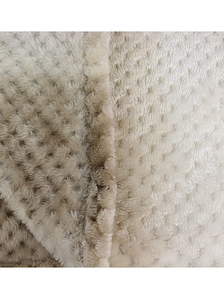 THE HOME DECO FACTORY Wohndecken & Plaids<Plaid in Beige - (L)200 x (B)150 cm