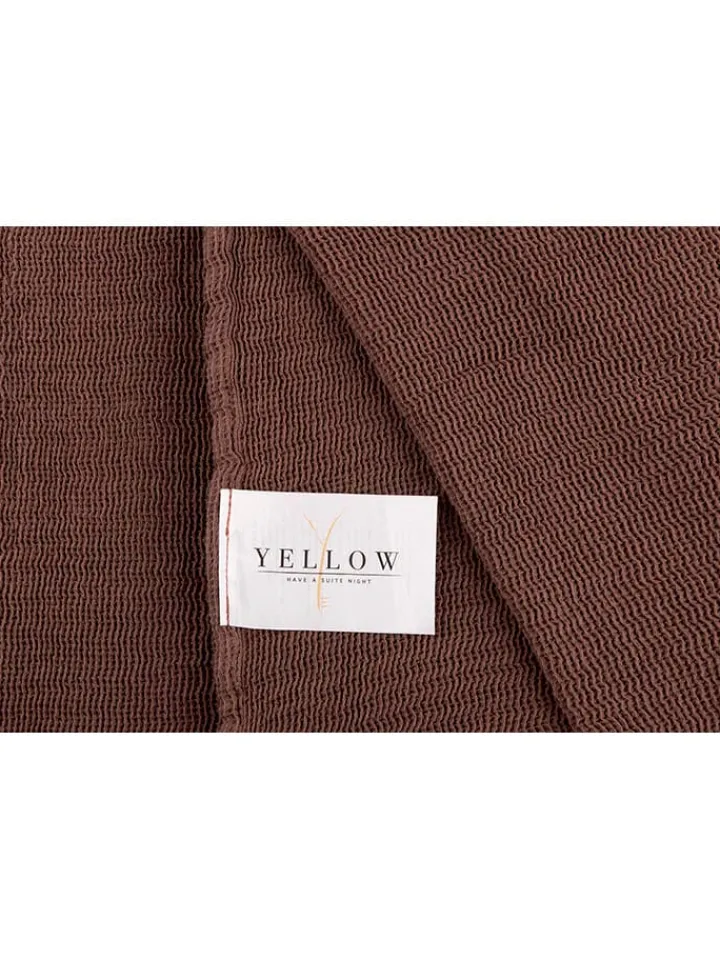 Yellow Wohndecken & Plaids<Plaid in Braun