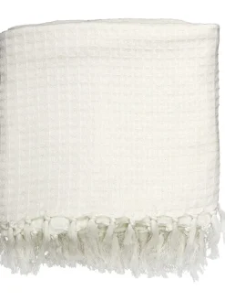 THE HOME DECO FACTORY Wohndecken & Plaids<Plaid in Creme - (L)250 x (B)170 cm