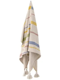 Bloomingville Wohndecken & Plaids<Plaid "Pontino" in Bunt - (L)160 x (B)130 cm