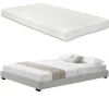 Corium Betten & Matratzen<Polsterbett Solingen in Weiß (B)140cm