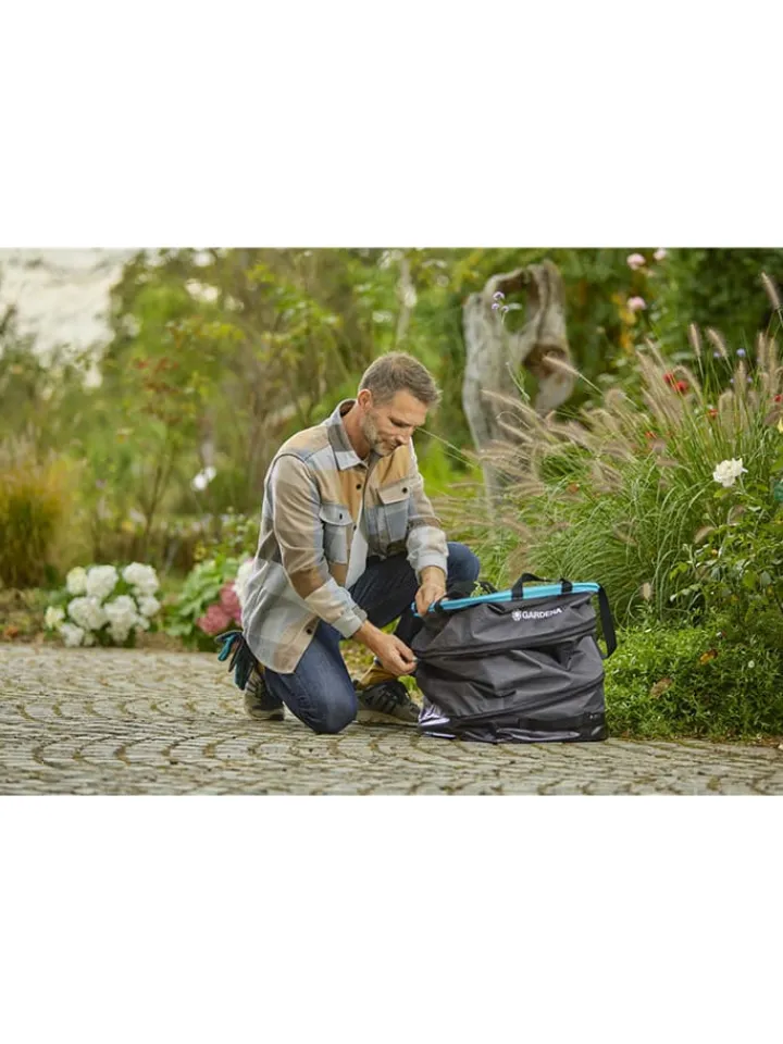Gardena Gartendekoration<PopUp-Gartenabfallsack in Schwarz - 120 l