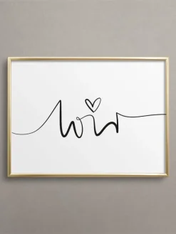 Tales by Jen Wanddekoration<Poster / Kunstdruck "Wir" I Ohne Rahmen