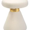 Mauro Ferretti Sitzmöbel<Pouf "Iceland" in Creme - (H)51 x Ø 42 cm