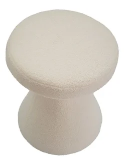 Mauro Ferretti Sitzmöbel<Pouf "Iceland" in Creme - (H)51 x Ø 42 cm