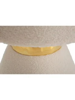 Mauro Ferretti Sitzmöbel<Pouf "Iceland" in Creme - (H)51 x Ø 42 cm
