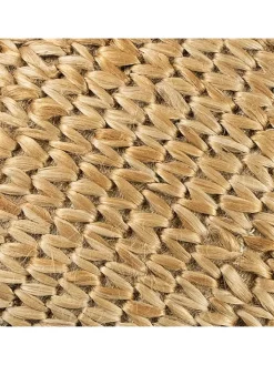 Mars & More Sitzmöbel<Pouf in Hellbraun - (H)49 x Ø 40 cm