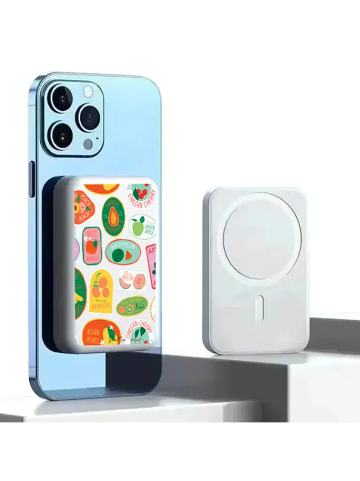 SmartCase Technikzubehör<Powerbank in Bunt/ Weiß - 10.000 mAh