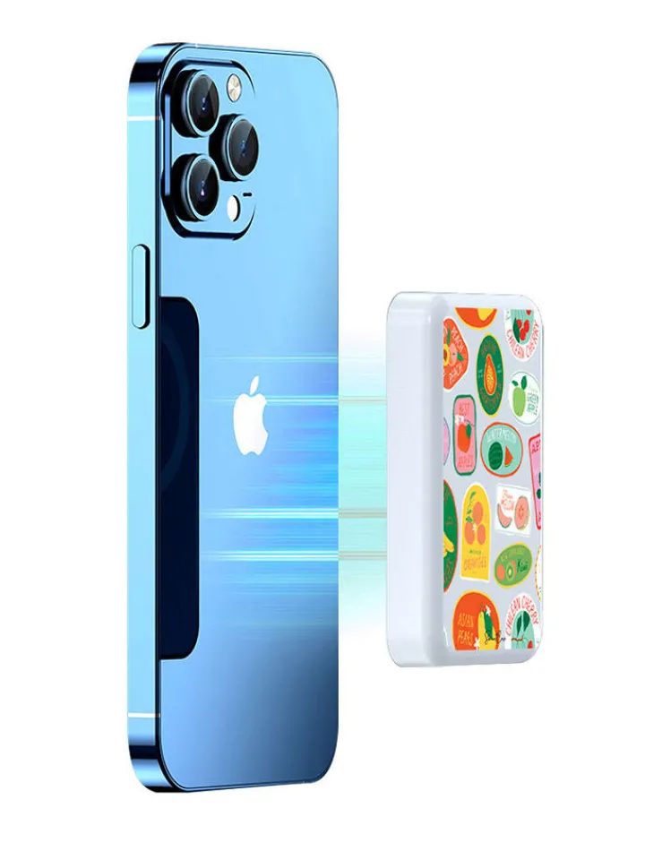 SmartCase Technikzubehör<Powerbank in Bunt/ Weiß - 10.000 mAh