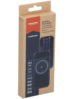 GRUNDIG Technikzubehör<Powerbank in Dunkelblau - 10000mAh