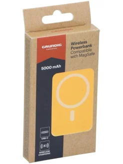GRUNDIG Technikzubehör<Powerbank in Gelb - 5000mAh