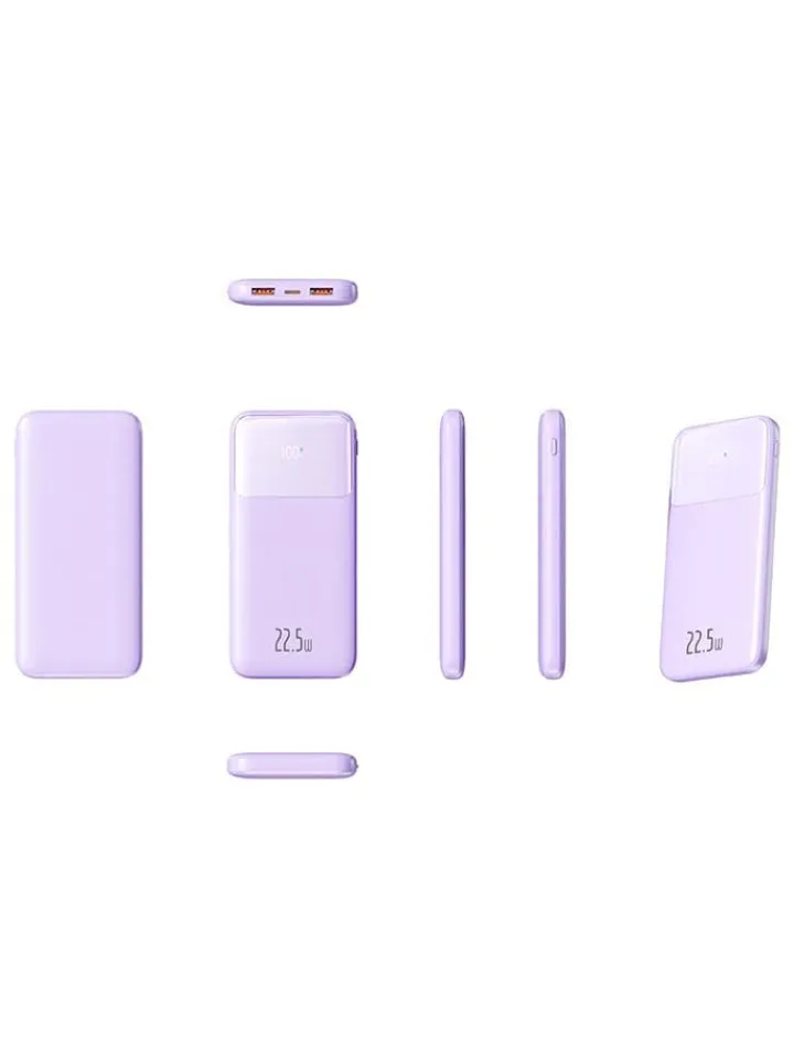 SmartCase Technikzubehör<Powerbank in Lila - 10000 mAh