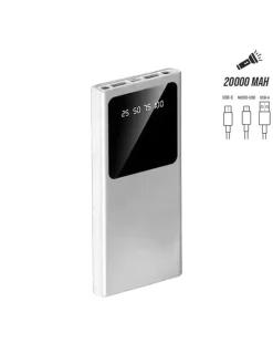 SmartCase Technikzubehör<Powerbank in Weiß - 20.000 mAh