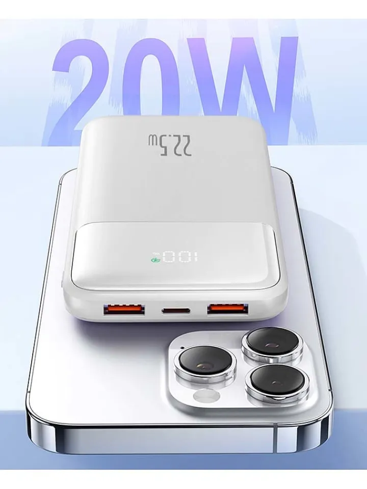 SmartCase Technikzubehör<Powerbank in Weiß - 10000 mAh