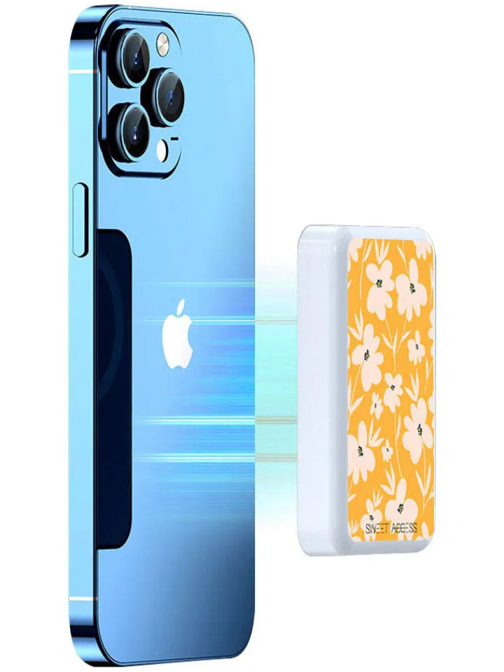 SWEET ACCESS Technikzubehör<Powerbank in Weiß/ Orange - 10.000 mAh