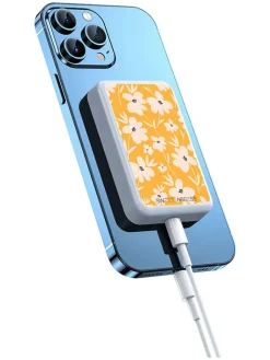 SWEET ACCESS Technikzubehör<Powerbank in Weiß/ Orange - 10.000 mAh