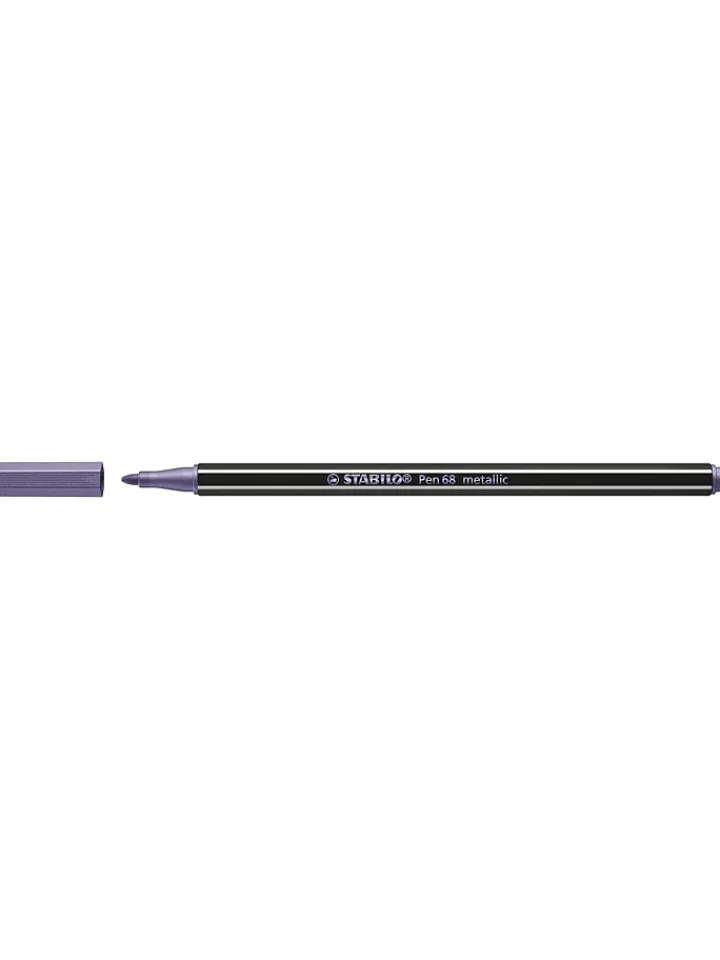 STABILO Büro- & Schulbedarf<Premium Metallic-Filzstifte " Pen 68 metallic" - 8 Stück