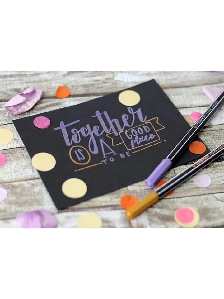 STABILO Büro- & Schulbedarf<Premium Metallic-Filzstifte " Pen 68 metallic" - 8 Stück