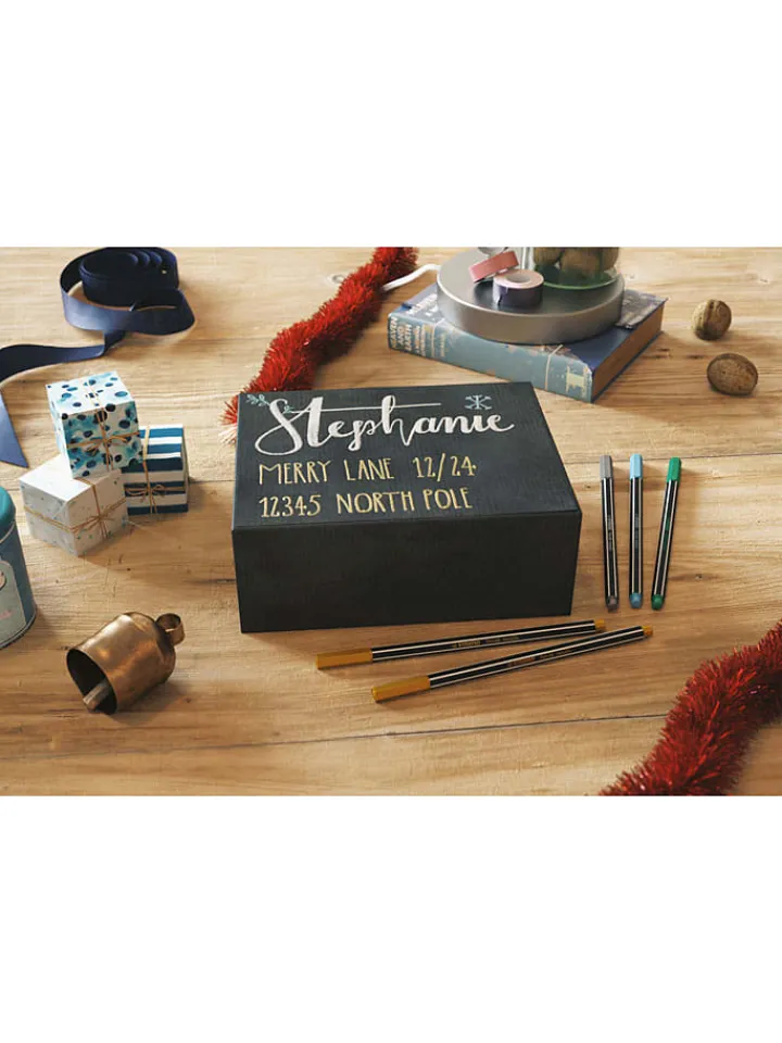 STABILO Büro- & Schulbedarf<Premium-Filzstifte '' Pen 68 metallic'' - 6 Stück