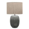 Pauleen Tischleuchten<Pretty Classy Tischleuchte max60W E27 Dunkelgrau/Beige 230V Keramik