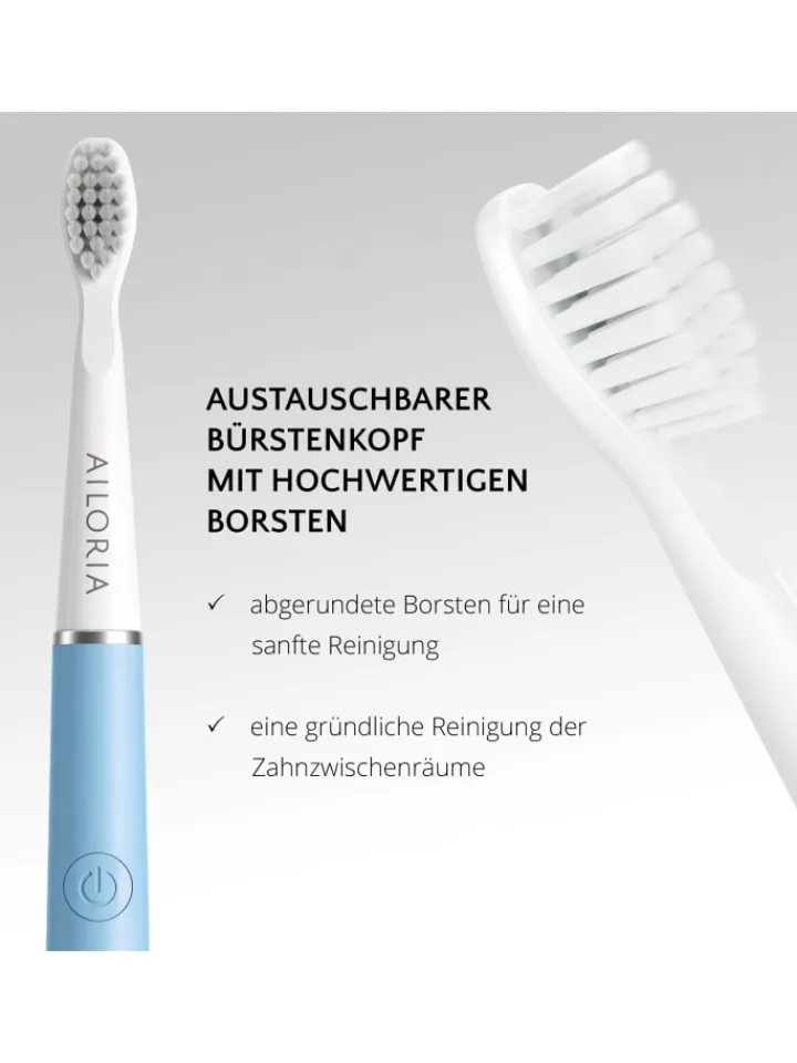Ailoria Zahn & Mundpflege<PRO SMILE Schallzahnbürste USB in Laguna