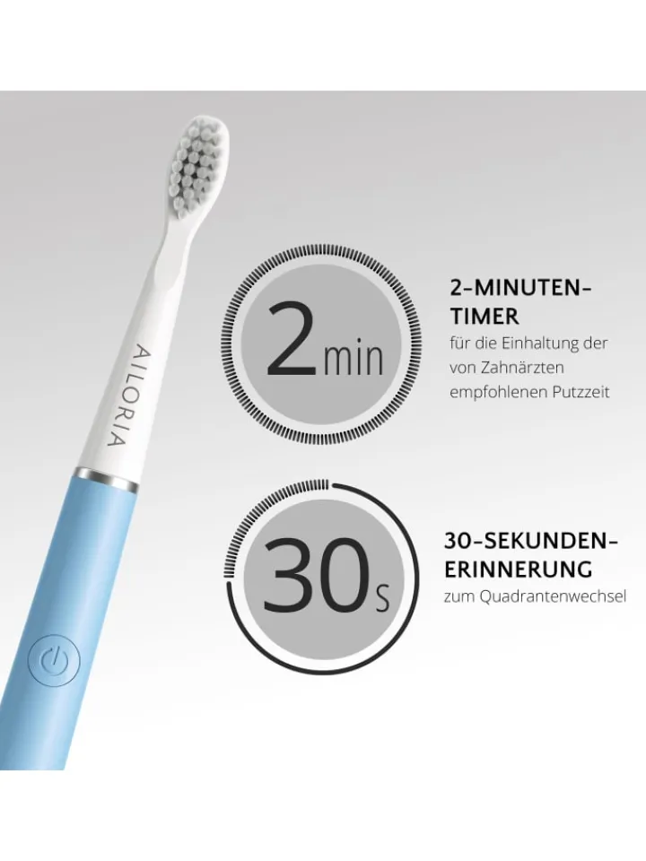 Ailoria Zahn & Mundpflege<PRO SMILE Schallzahnbürste USB in Laguna